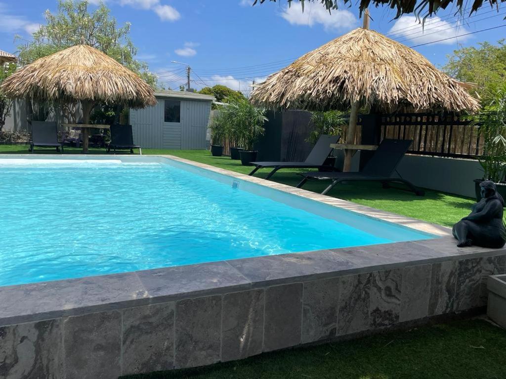 Palmhouse Apartments Aruba 1- 4 Persons Savaneta Buitenkant foto