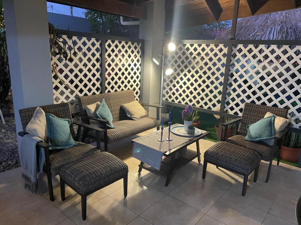 Palmhouse Apartments Aruba 1- 4 Persons Savaneta Buitenkant foto